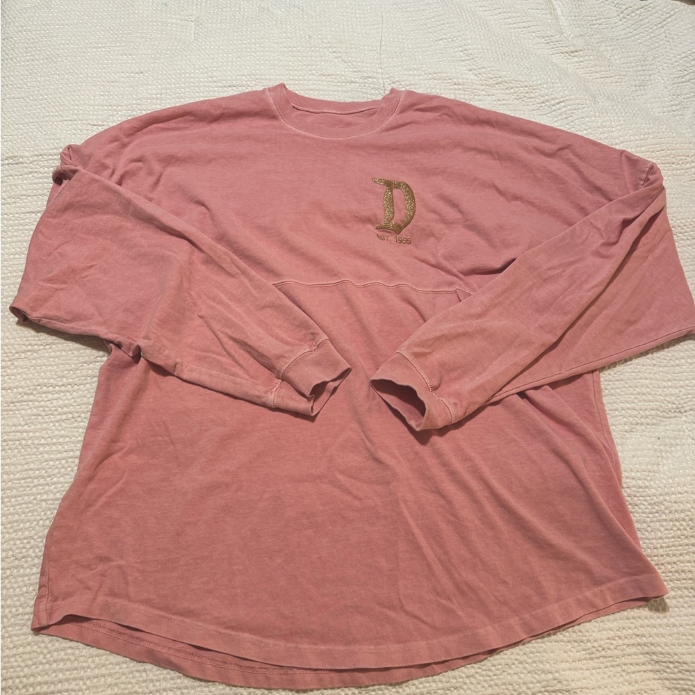 Pink Disney Spirit jersey long sleeve shirt
